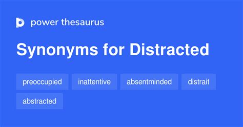 easily distracted synonym